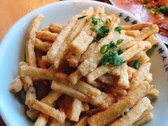 咸蛋黄炒茄子-吃饭皇帝大(解放西路店)