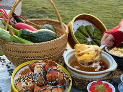 -七的湖·晚芳亭·阳澄湖农家菜·大闸蟹(莲花岛店)