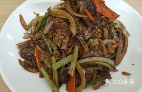 Beef and Enoki Rice Bowl