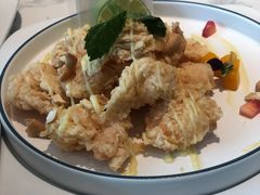 青柠芥末虾球-曼玉餐厅(中原万达店)