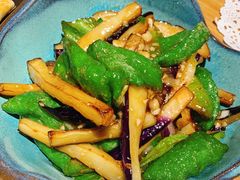 虎皮辣子烧茄子-胖老汉新疆特色椒麻鸡(南门店)
