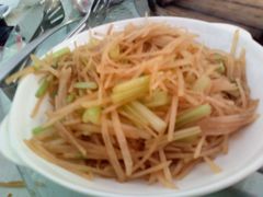 醋溜土豆丝-龙福源密云水库灶台鱼