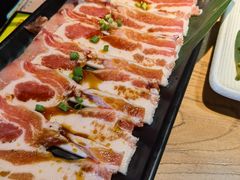 调味猪五花-九田家黑牛烤肉料理(新光汇店)
