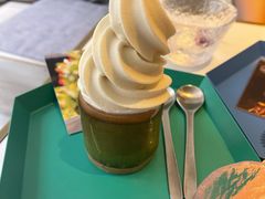 茉莉花冰淇淋-茶是一枝花泡茶店