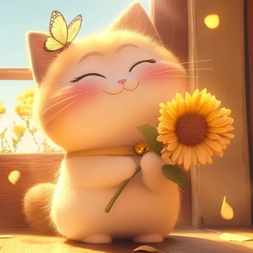 喵喵头像超治愈 超级可爱的小猫咪,超治愈