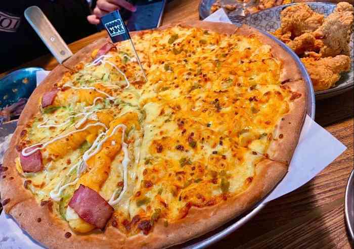 fly pizza & hoodadak chicken-"很不错,味道还可以,推荐来试试看.