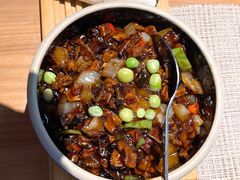 黑三剁配薄饼-雀舞云南菜(乐客城店)