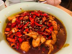 绿茶招牌泉水牛蛙-绿茶餐厅(西单老佛爷店)