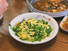韭菜炒蛋-食光慢宴·安吉土菜馆