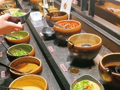 自助调料区-呷哺呷哺 黄金牧场 (新中关购物中心店)