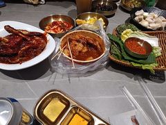 -草家酱蟹炭火烤肉店(珲春南路一店)