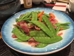 荷兰豆炒香肠-海天楼中餐厅(吴宫泛太平洋酒店)