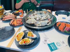 -海天盛宴潮汕蒸汽海鲜高端自助形象店