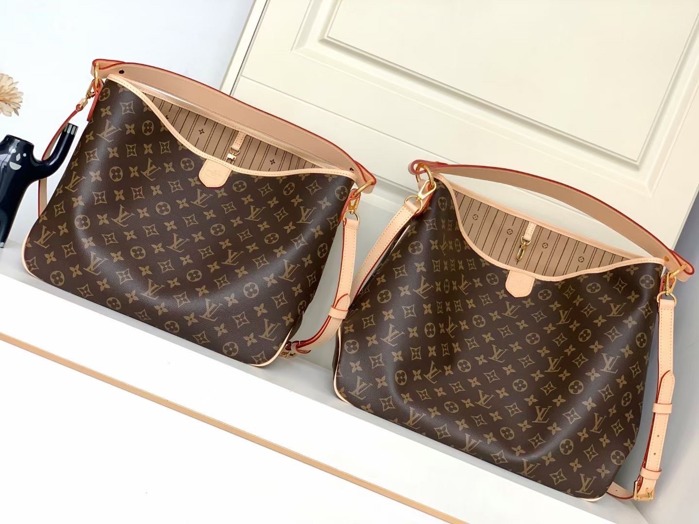 路易威登lv 顶级工作室老花经典款式购物袋 女士手提包