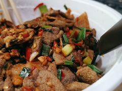 五花肉炒猪肝-霸碗盖码饭(长沙河西通程店)