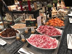 自助取餐区-北京希尔顿逸林酒店-逸轩西餐厅-自助餐厅