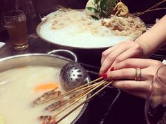 澳门鸡脚猪骨煲（小）-官也街澳门火锅(新源里店)