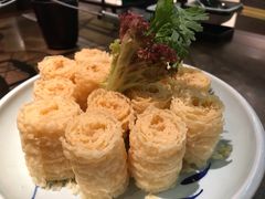 炸腐皮-左庭右院鲜牛肉火锅(新梅广场店)