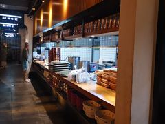 自助取餐区-绿茶餐厅(西单老佛爷店)