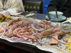 美味猪颈肉-老东北烤肉(金山店)
