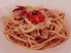 白奶油培根意面-Salon de The de Joel Robuchon(外滩18号店)