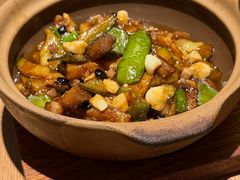甜晒鲅鱼茄子煲-KŌNG胶东小馆(华熙店)