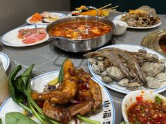 鲍鱼自由-山海盟海鲜烤肉自助餐厅(杭州萧山银泰店)