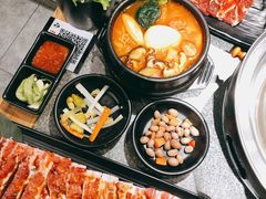 调味五花肉-九田家黑牛烤肉料理(万达店)