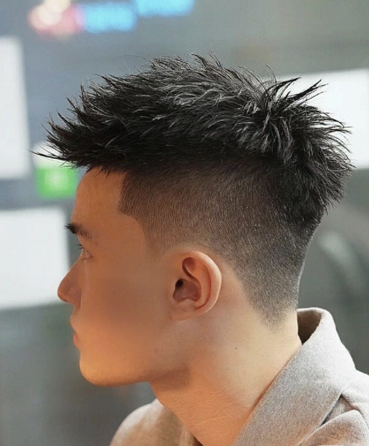 美式前刺#美式前刺 #男士发型 #专业男