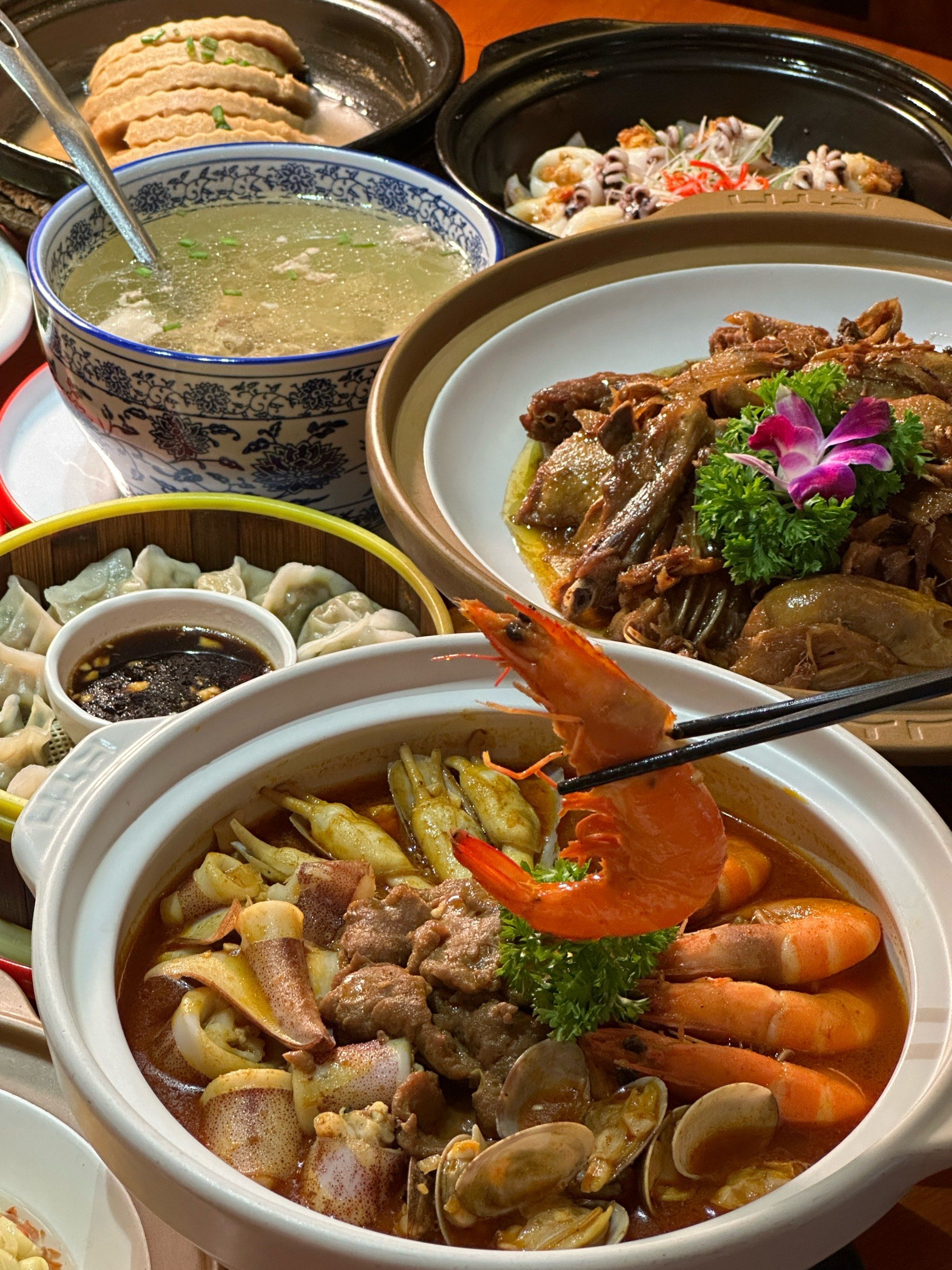 中式大餐满足你