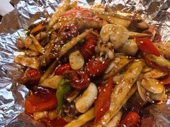 -东来菜馆•手抓海鲜家常菜•海鲜锅贴(鸽子窝店)