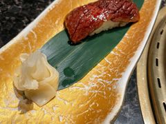 炙烤霜降牛肉握寿司-老乾杯和牛烧肉(王府中环店)