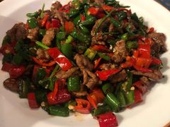 纳西小炒牦牛肉-滇越乘象云南餐厅(豆各庄店)