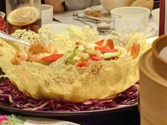 金盞马拉盞三葱炒凤尾虾-香宫(九龙香格里拉店)