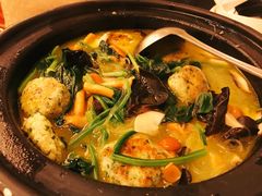 乡村苋菜豆腐圆-清华大学-甲所餐厅