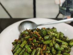 榄菜肉末四季豆-熠盛粤味·顺德桑拿鸡(永康路店)