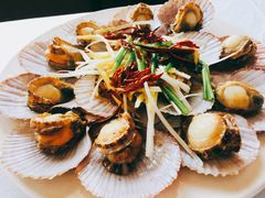 油泼扇贝-1910老鲁味海鲜·戳子肉·青岛菜(金沙滩店)