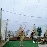 大连顶楼上的风景 帐篷式空中花园