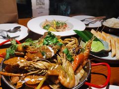 手抓海鲜黄咖喱味-仓库南洋海鲜小排档(柳河路店)