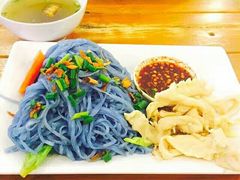 -蝶豆花蓝面条