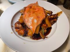 梭子蟹炒年糕-谭家弄堂(亚欧商厦店)