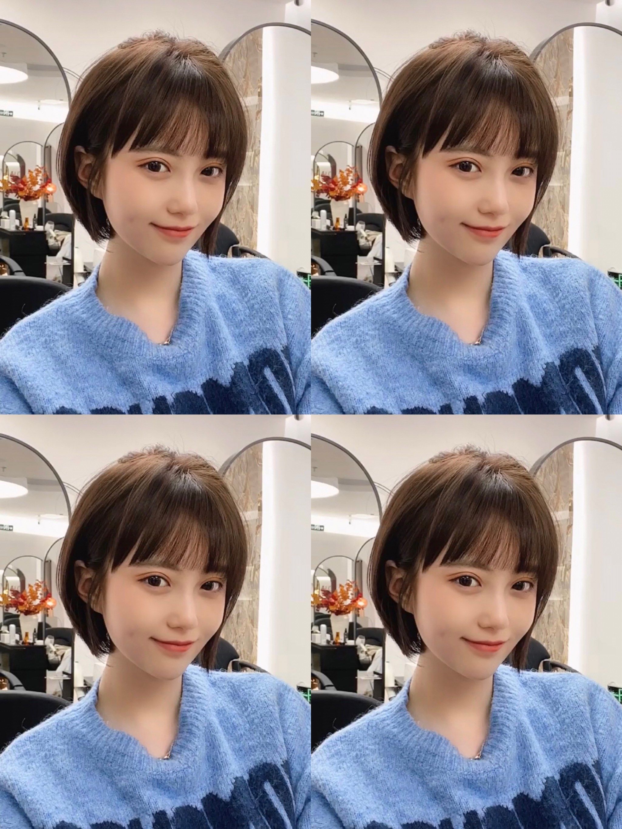 短发女生一定要尝试的发型