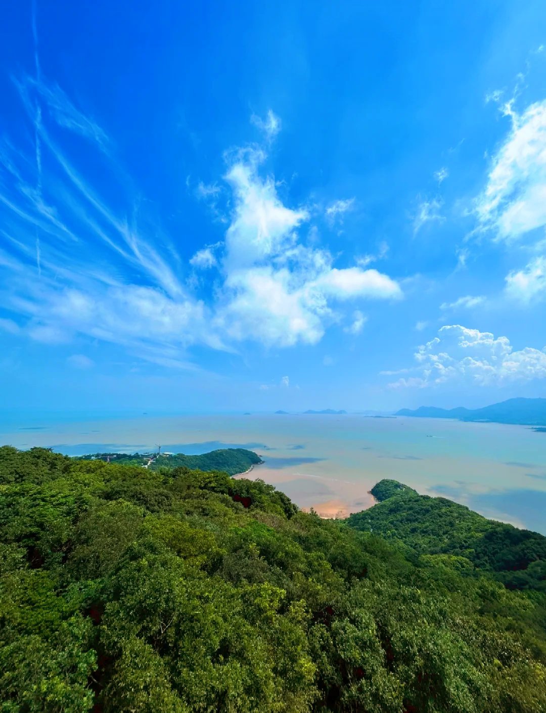 海天相接美景,,,舟山免费景点攻略