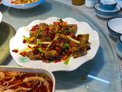 特色炸鸡胗-天津乾毓德饭庄·清真传统炒菜·海鲜烧烤(咸阳路店)