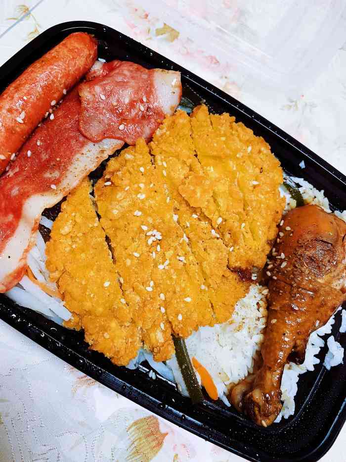 爱马仕便当-"没有拍实物图,经常点这家外卖,不知道能不.