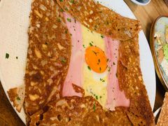 巴黎火腿鸡蛋芝士蘑菇可丽饼-RAC BAR(安福路店)