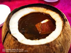 原只椰子炖竹丝鸡-金苑海鲜酒家(新港中路店)