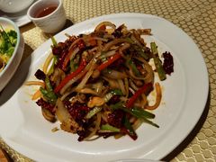 辣爆羊肚丝-巴扎美食·新疆菜·西域歌舞表演餐厅(新疆大厦店)