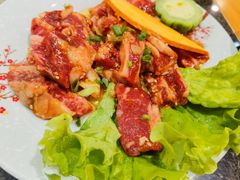 去骨牛排肉-梦山水日本烧肉(五四广场店)