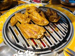 韩式烤鸡翅-青瓦炭韩潮烤肉(花园道店)